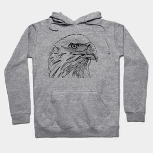 Eagle, symbol of freedom and power Hoodie